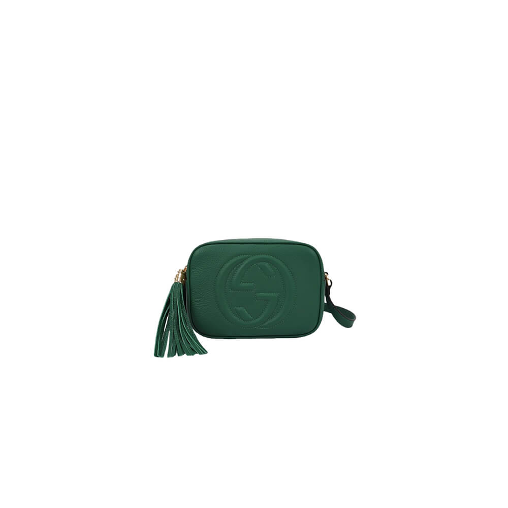 GG Pebbled Calfskin Small Soho Disco Bag - Image 2