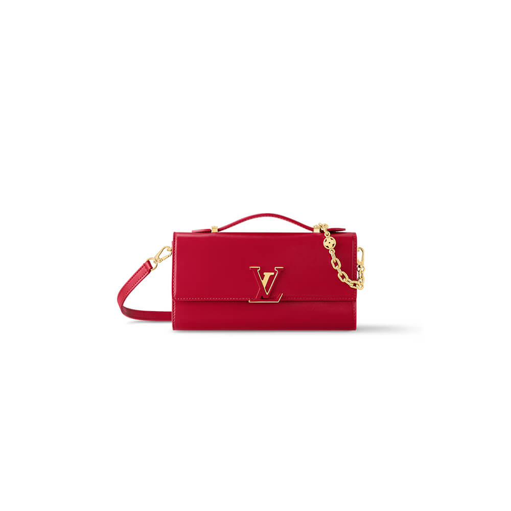 LV Wallet On Chain Capucines