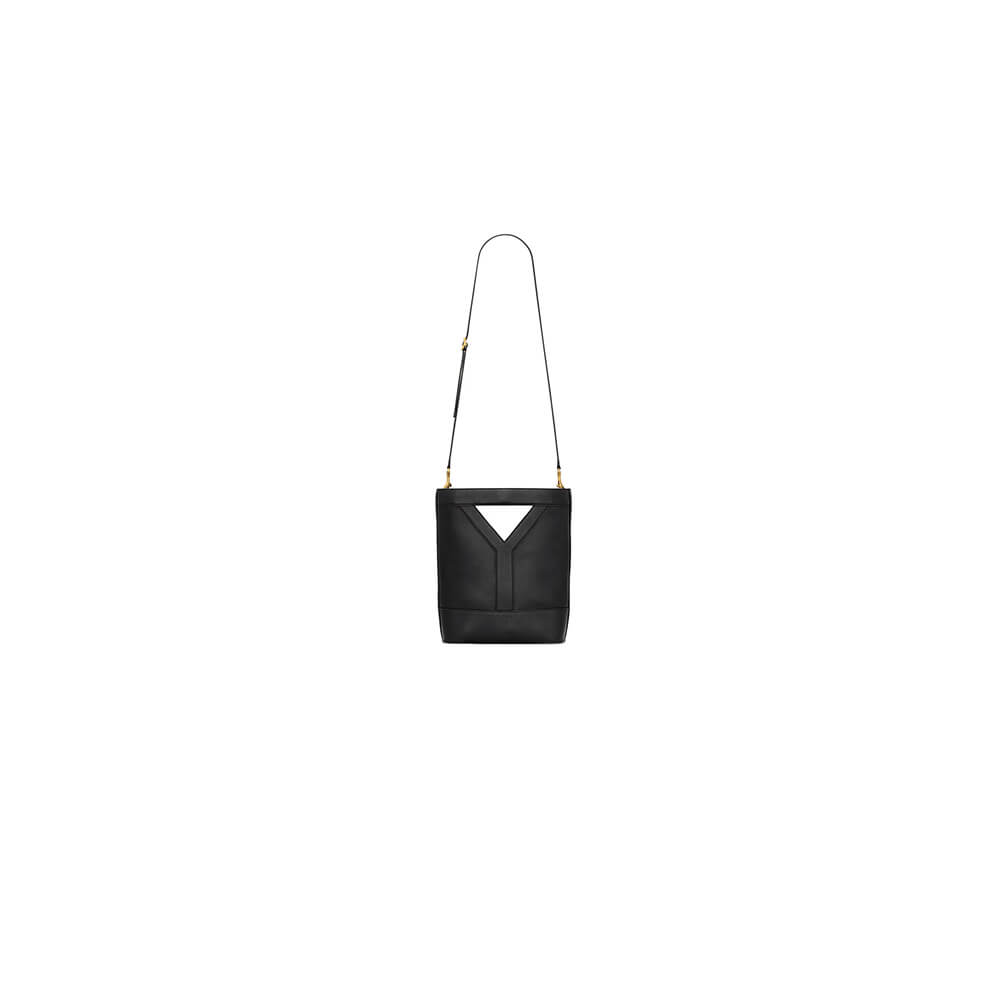 YSL Y small bucket in canvas and leather(HIGH-END GRADE)
