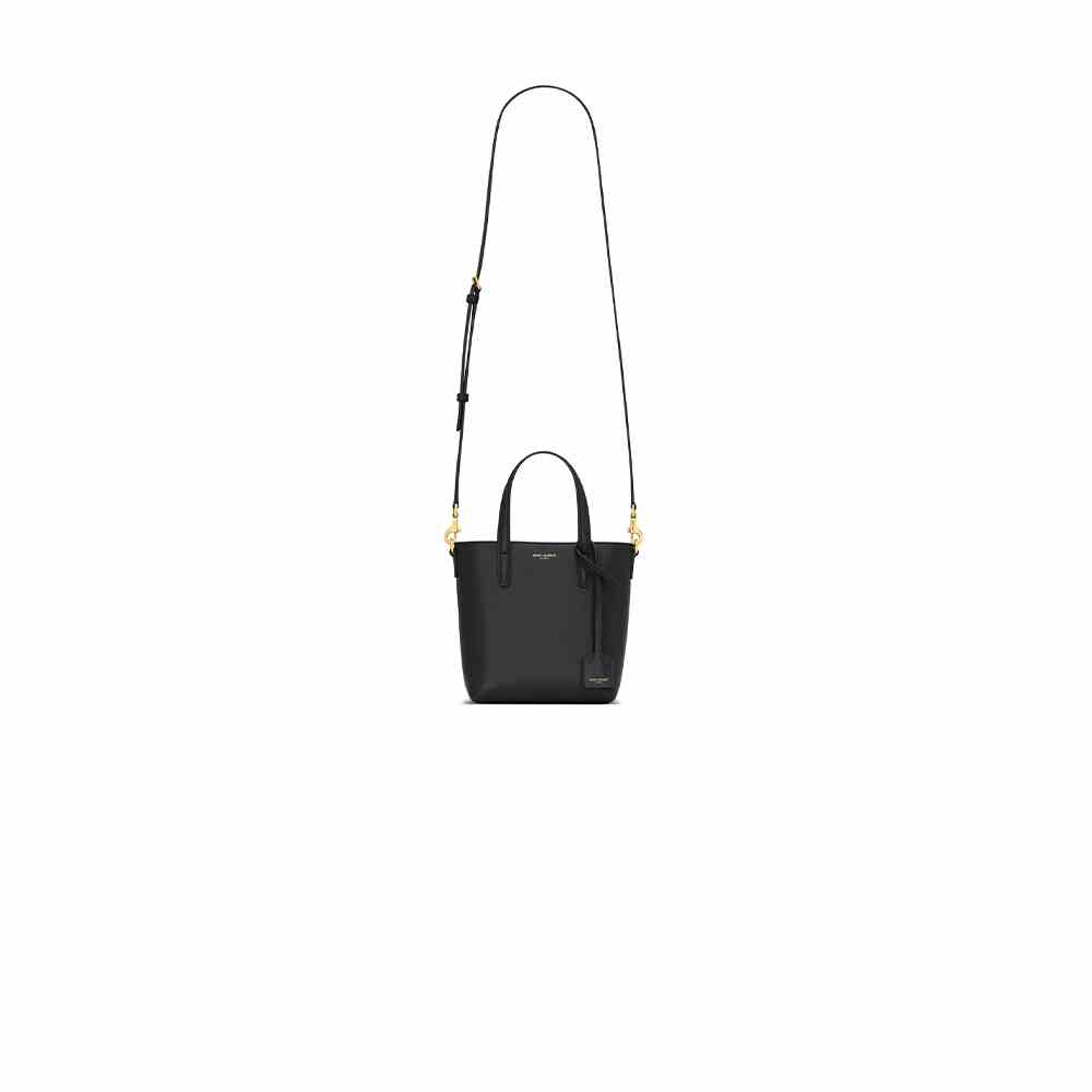 YSL Mini Toy SHOPPING SAINT LAURENT in box leather