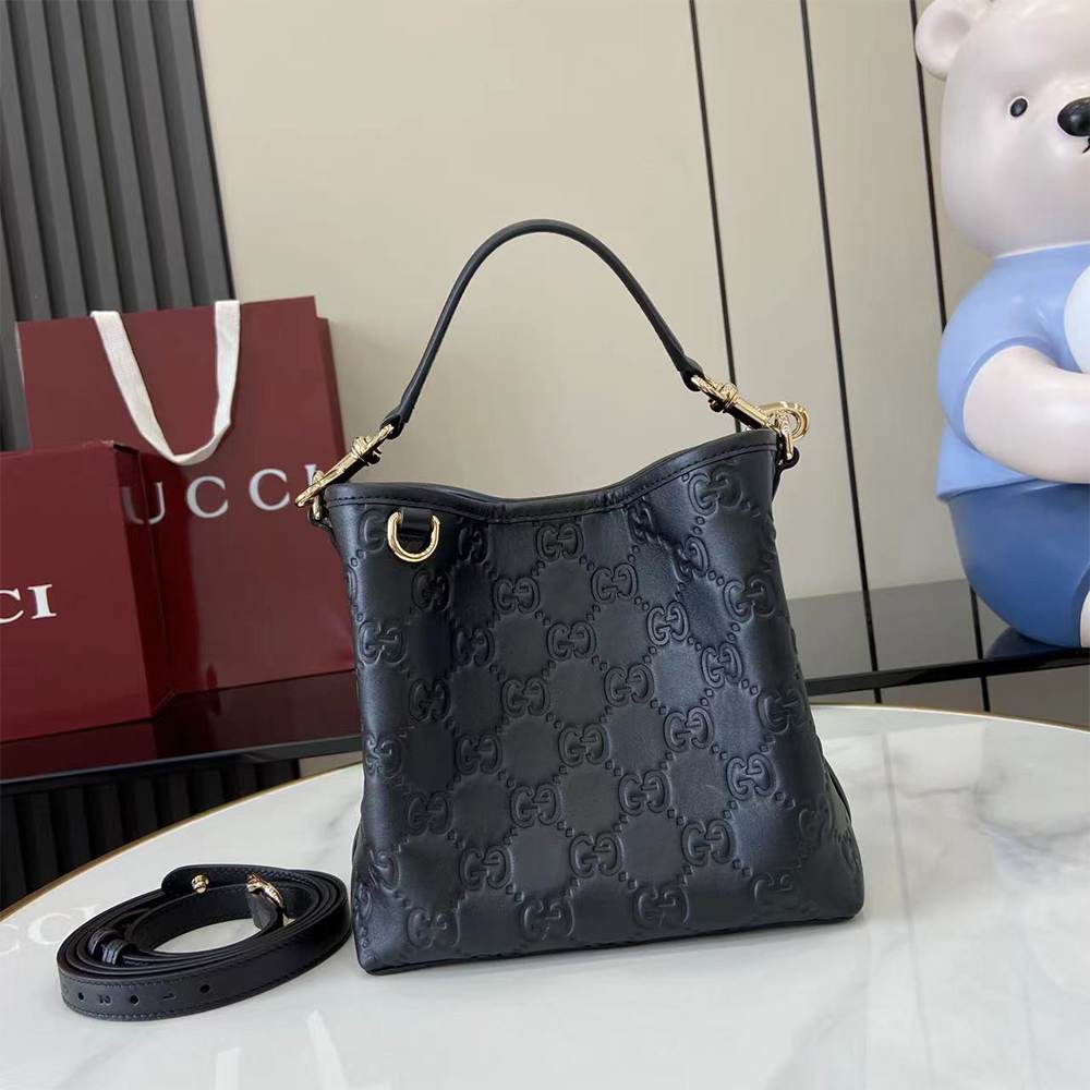 GG Emblem small bucket bag - Image 5