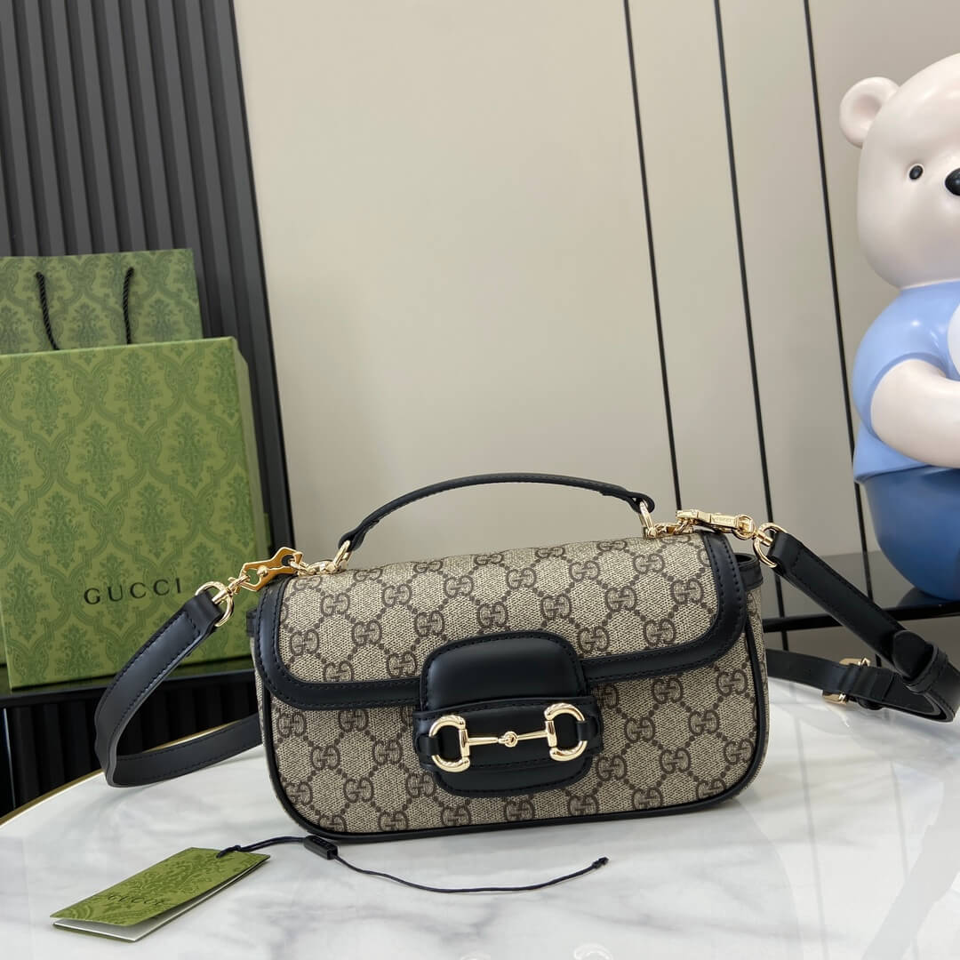 Gucci Horsebit 1955 Soft small top handle bag - Image 8