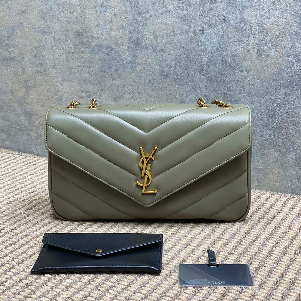 Alternative view of YSL LOULOU medium in MATELASSE lambskin(HIGH-END GRADE)