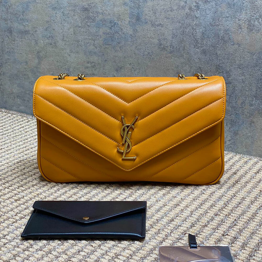 Alternative view of YSL LOULOU medium in MATELASSE lambskin(HIGH-END GRADE)