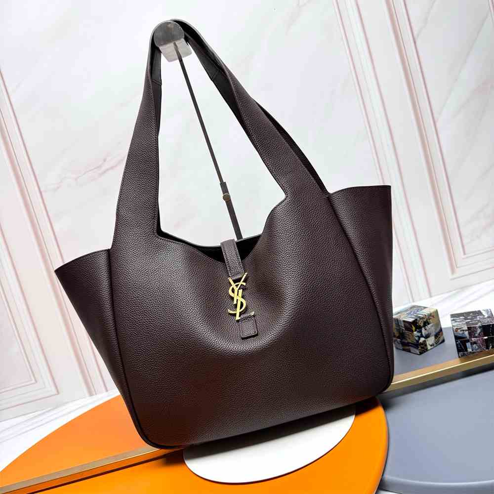 Alternative view of YSL LE 5 À 7 BEA in grained leather(HIGH-END GRADE)