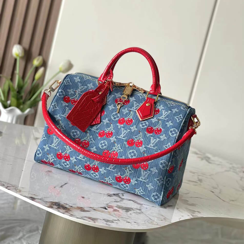 LV x TM Bolsa Speedy Soft 30 - Image 5