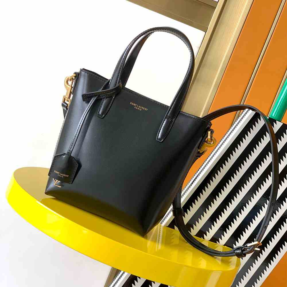 Alternative view of YSL Mini Toy SHOPPING SAINT LAURENT in box leather