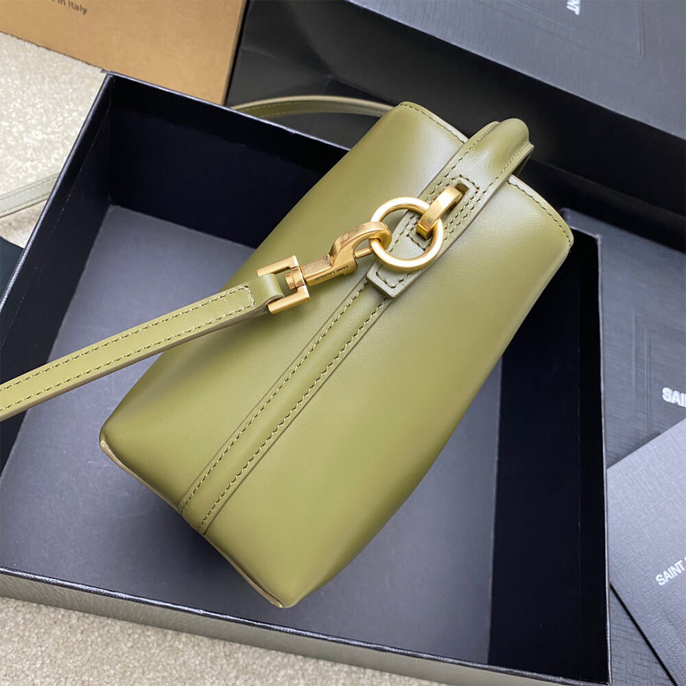 Alternative view of YSL LE 37 mini in shiny leather