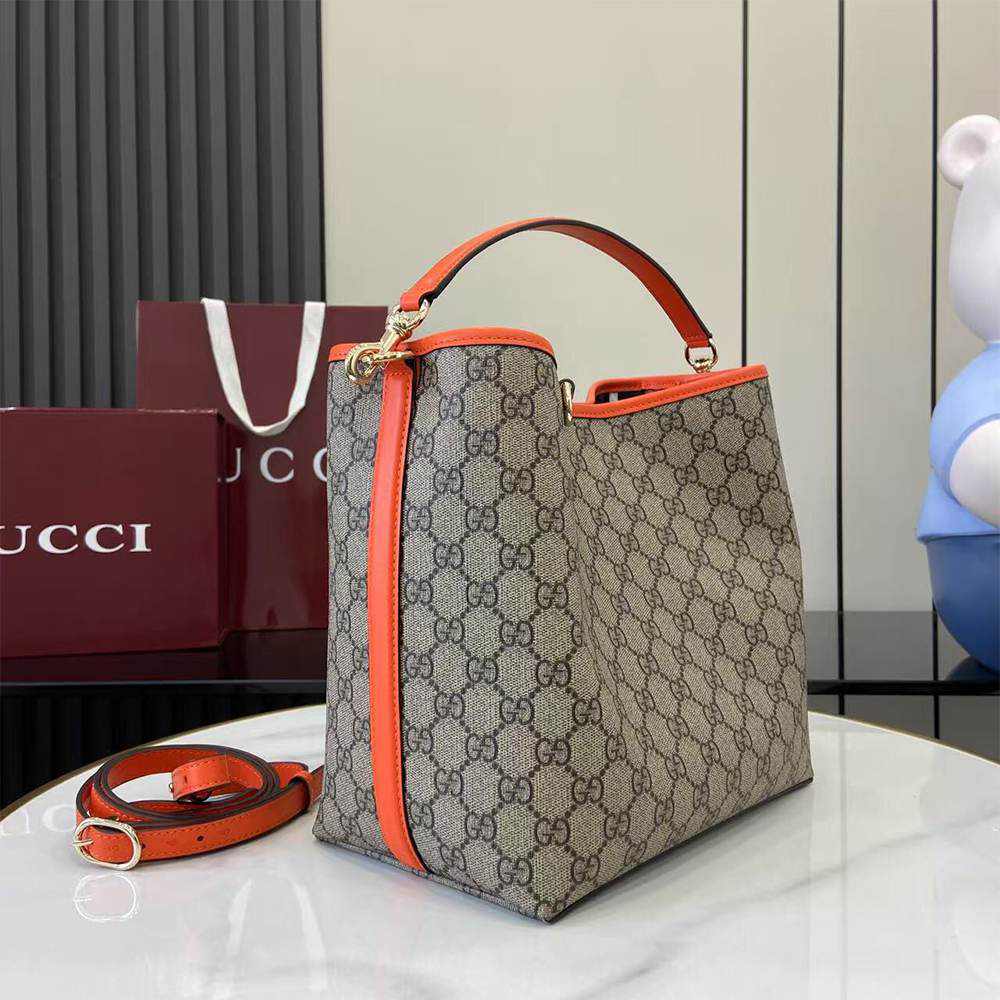 Alternative view of GG Emblem medium bucket bag