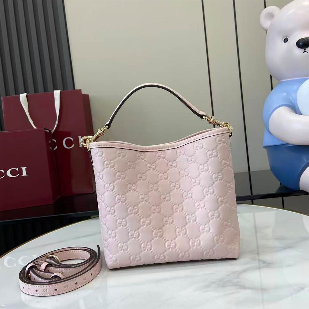 GG Emblem small bucket bag - Image 4