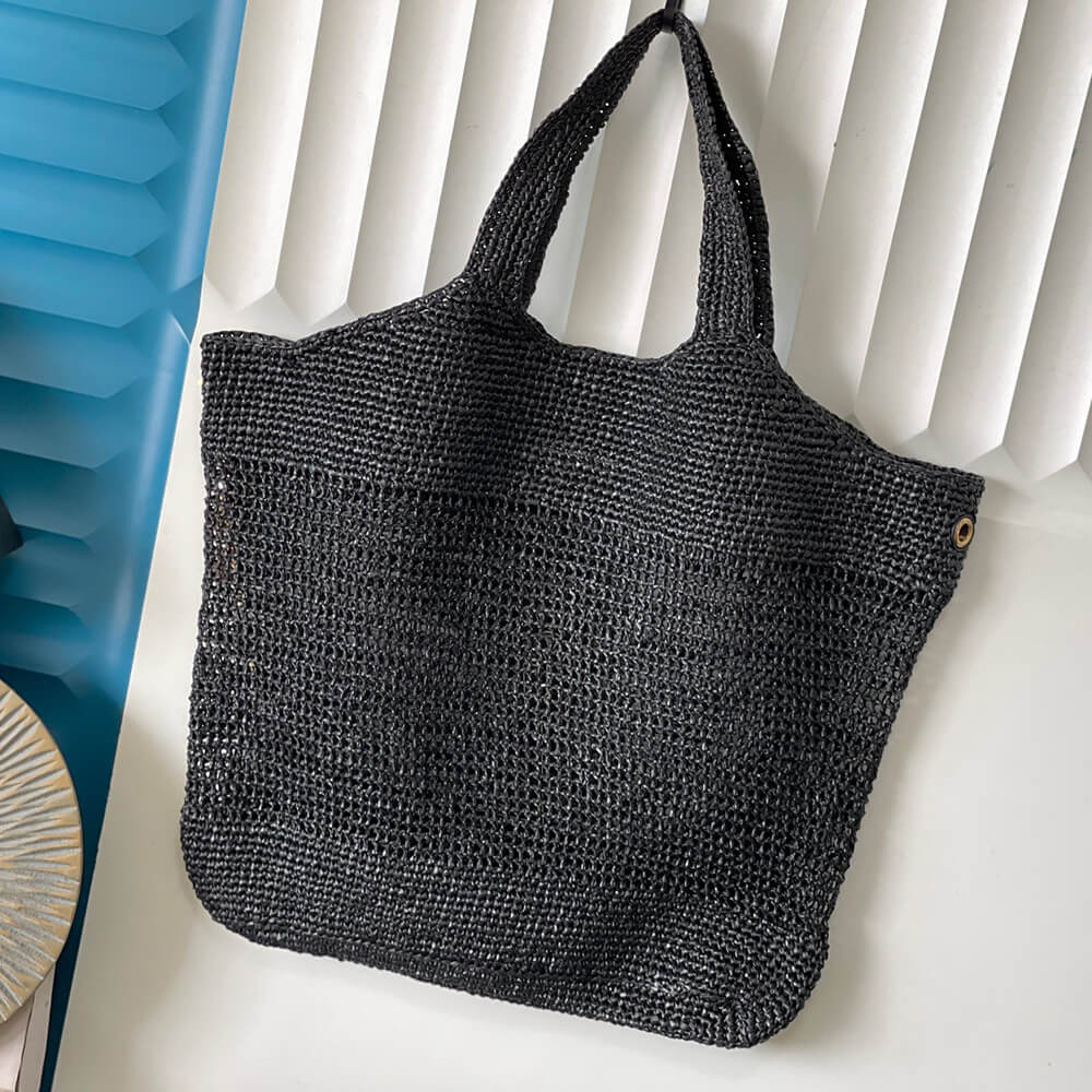 Alternative view of SAINT LAURENT icare in raffia(HIGH-END GRADE)
