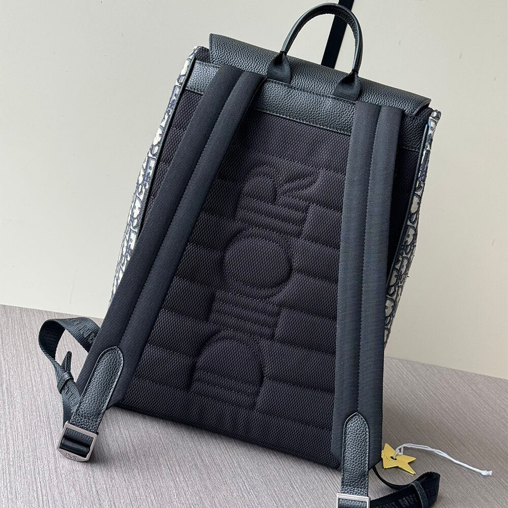 Dior Saddle Backpack with Flap(high-end grade) - Image 4