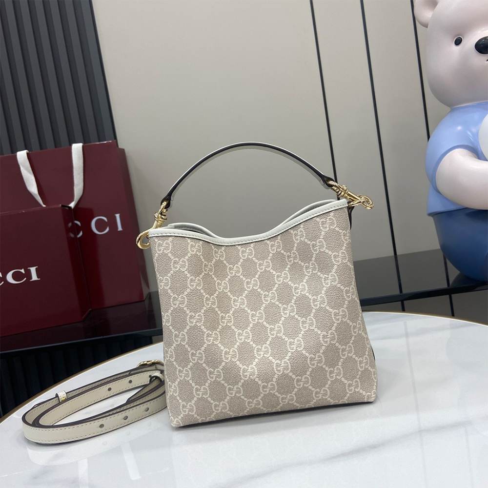 Alternative view of GG Emblem small bucket bag