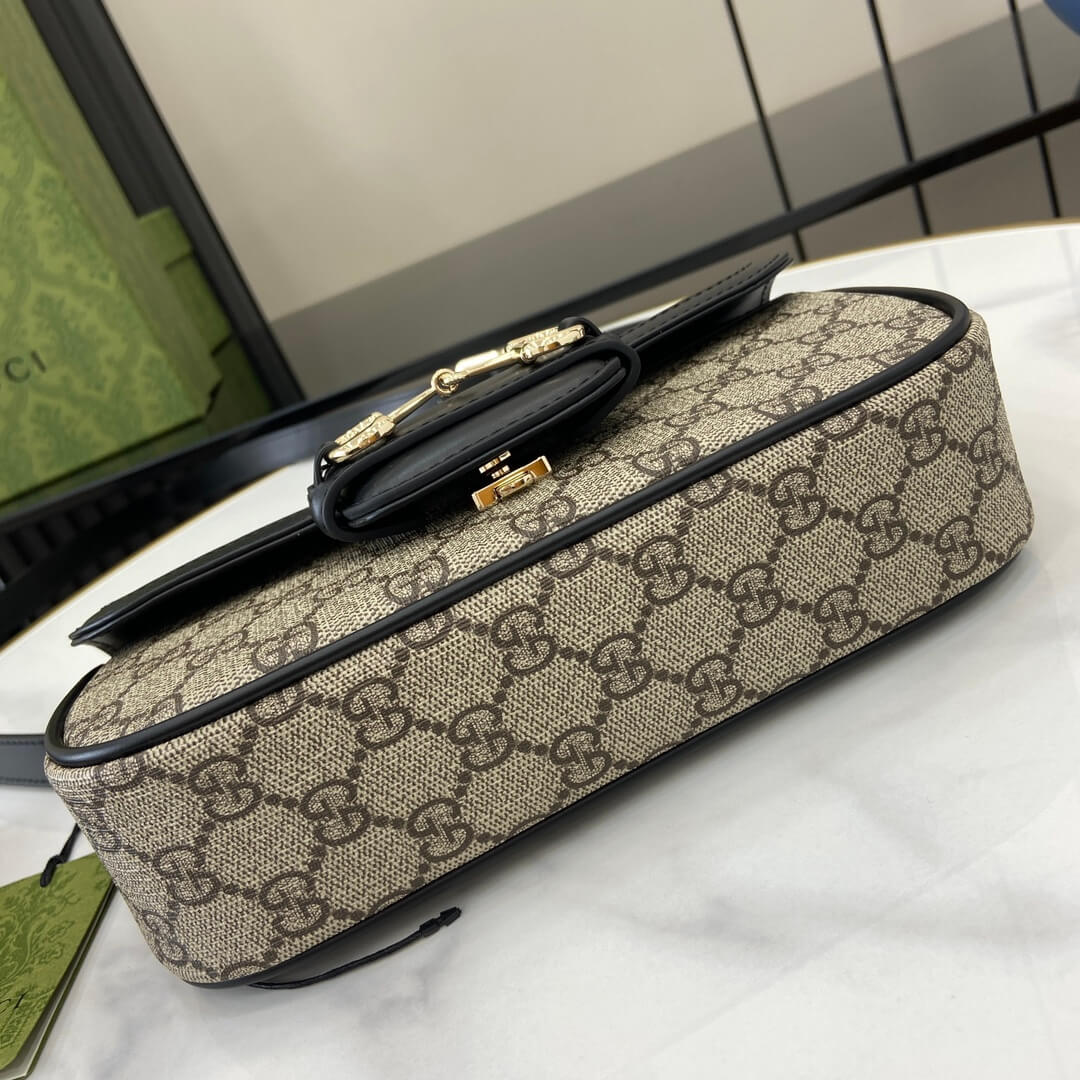 Gucci Horsebit 1955 Soft small top handle bag - Image 4