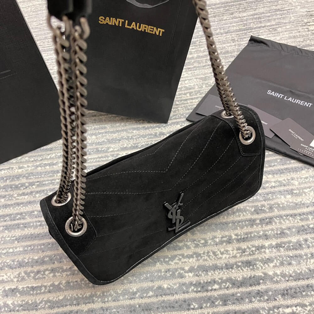 Alternative view of SAINT LAURENT NIKI MEDIUM IN SUEDE