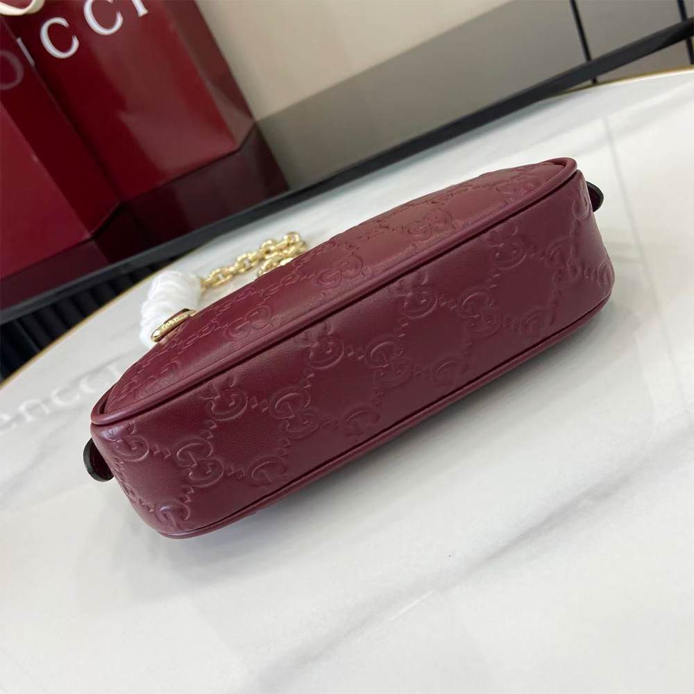 Alternative view of GG Emblem mini shoulder bag