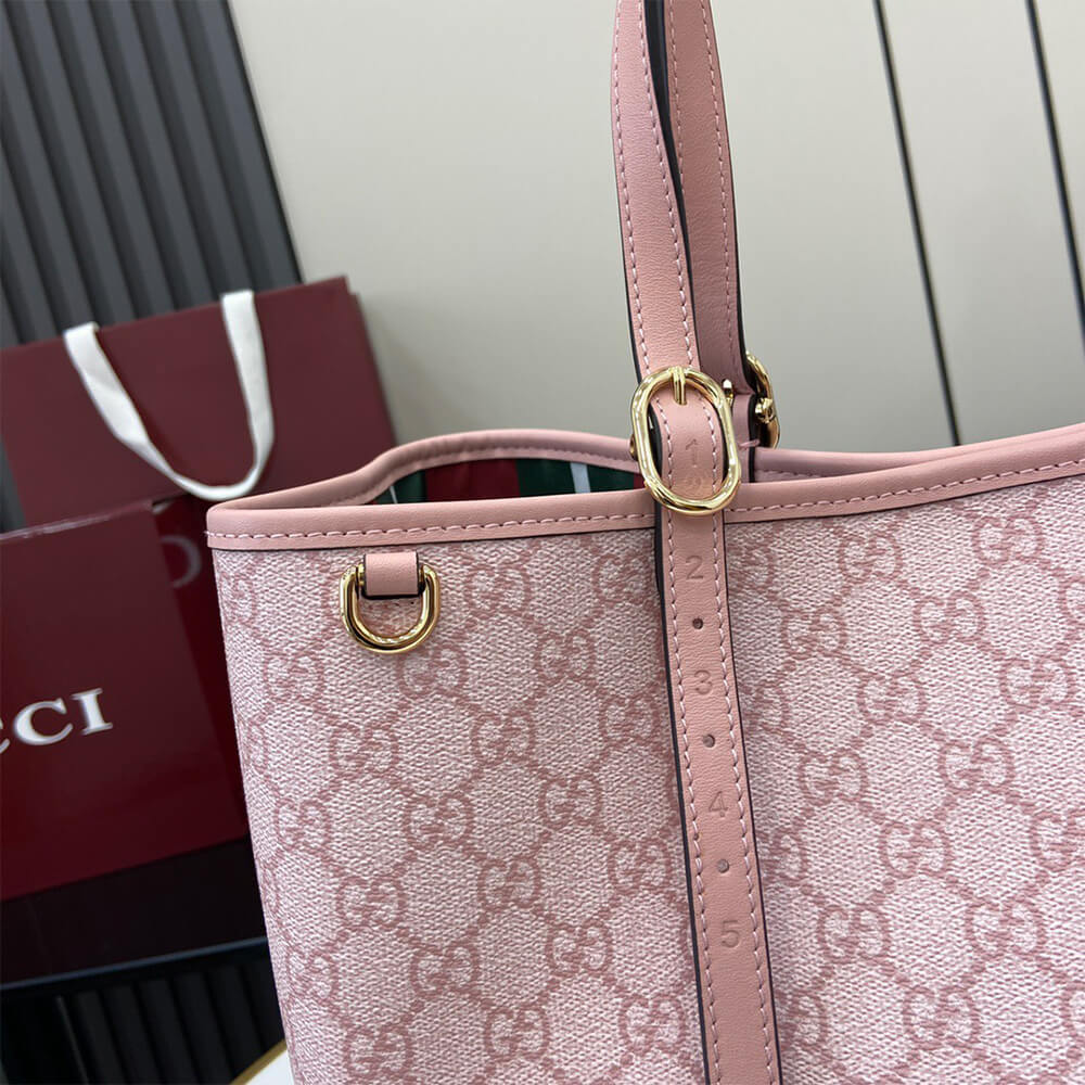 GG Emblem large tote bag - Image 5