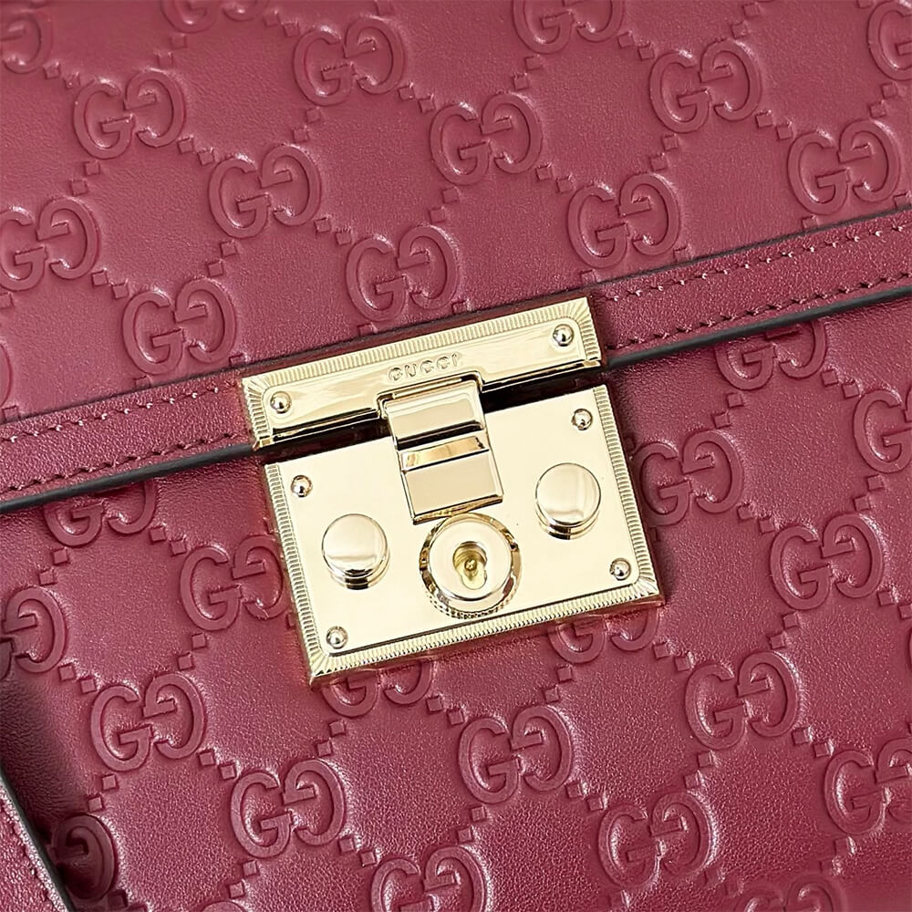 Alternative view of Gucci Padlock medium top handle bag