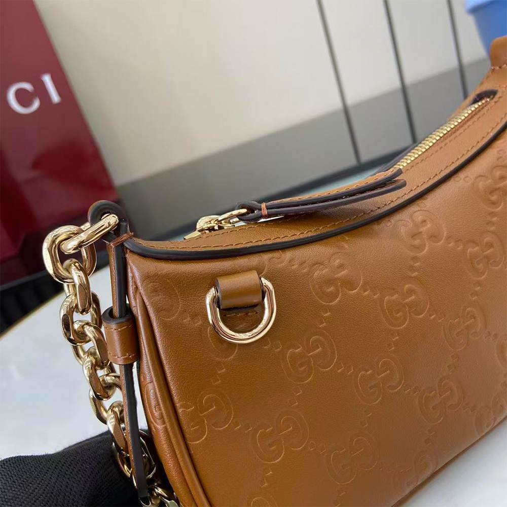 Alternative view of GG Emblem mini shoulder bag