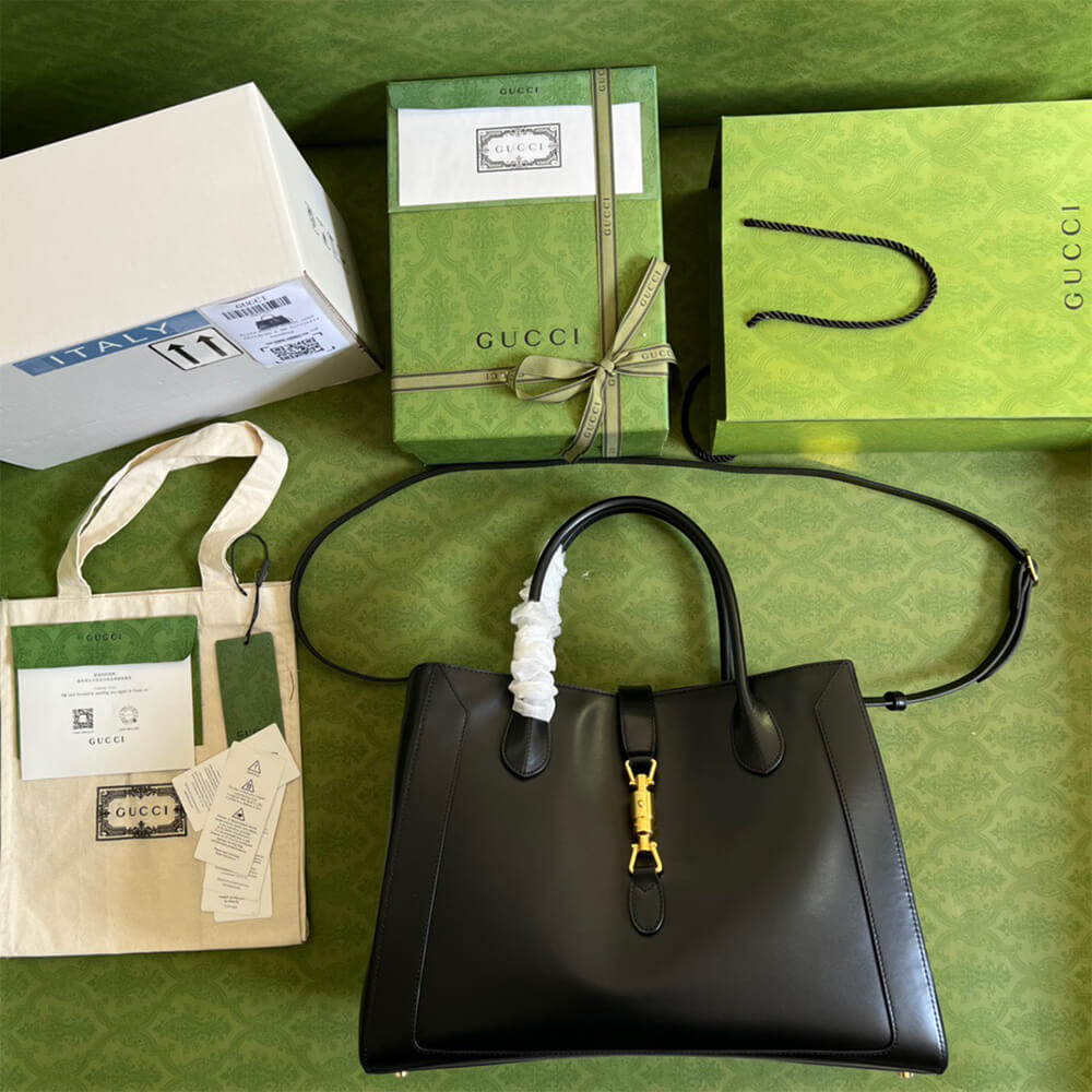 GG Jackie 1961 large tote bag(HIGH-END GRADE) - Image 4