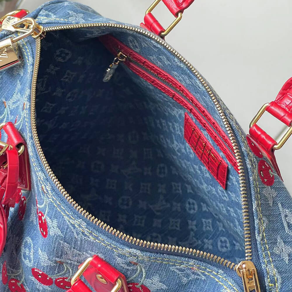 LV x TM Bolsa Speedy Soft 30 - Image 4