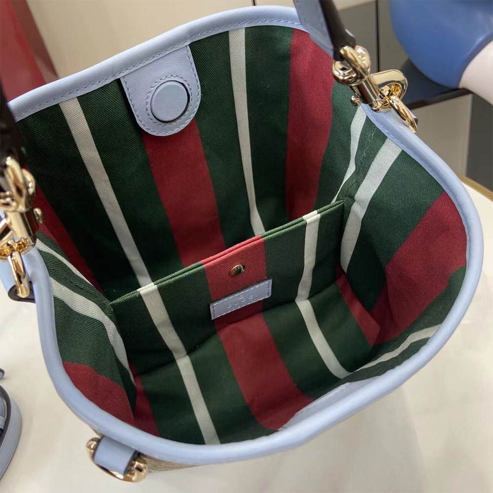 Alternative view of GG Emblem small bucket bag
